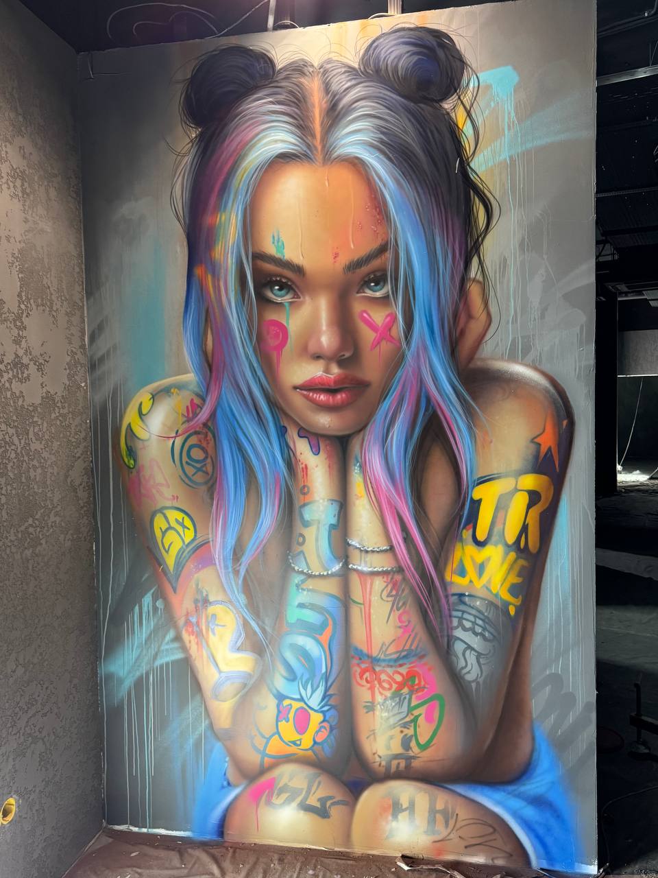 Оформление детской комнаты в стиле комиксов